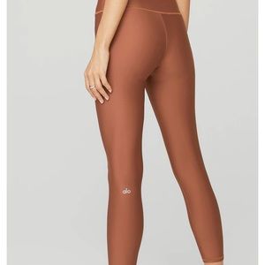 Alo airlift legging in rust size M